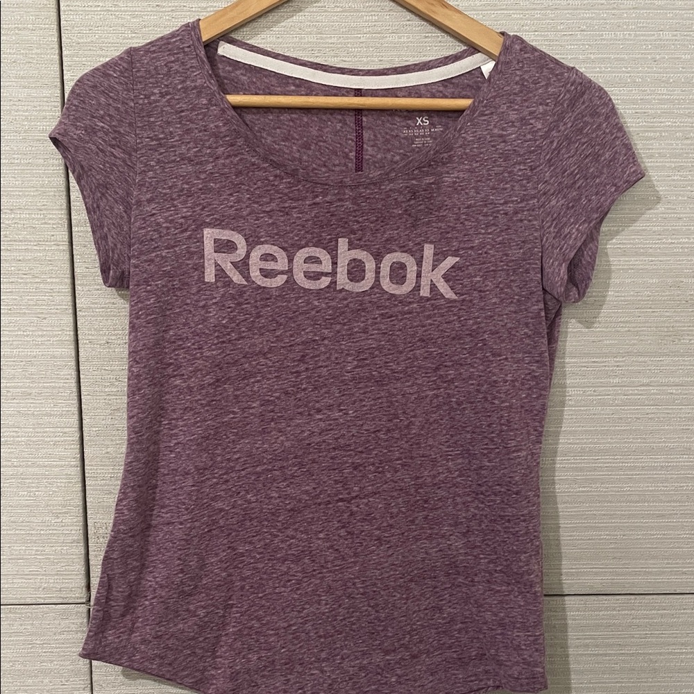 Reebok Heathered Purple XS Top